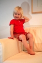 Baby Shirt mit R�schen aus Bio Baumwolle