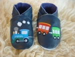 Babypatschen Zug blau