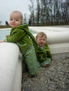 Nickyjacke Gr�n mit Kapuze